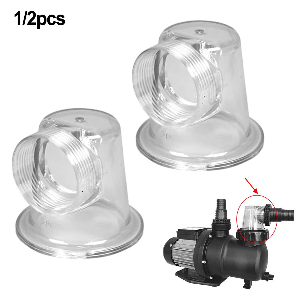 Transparent Pre Filter Lid For Reliable For SPS 50 Circulation Pump Use
