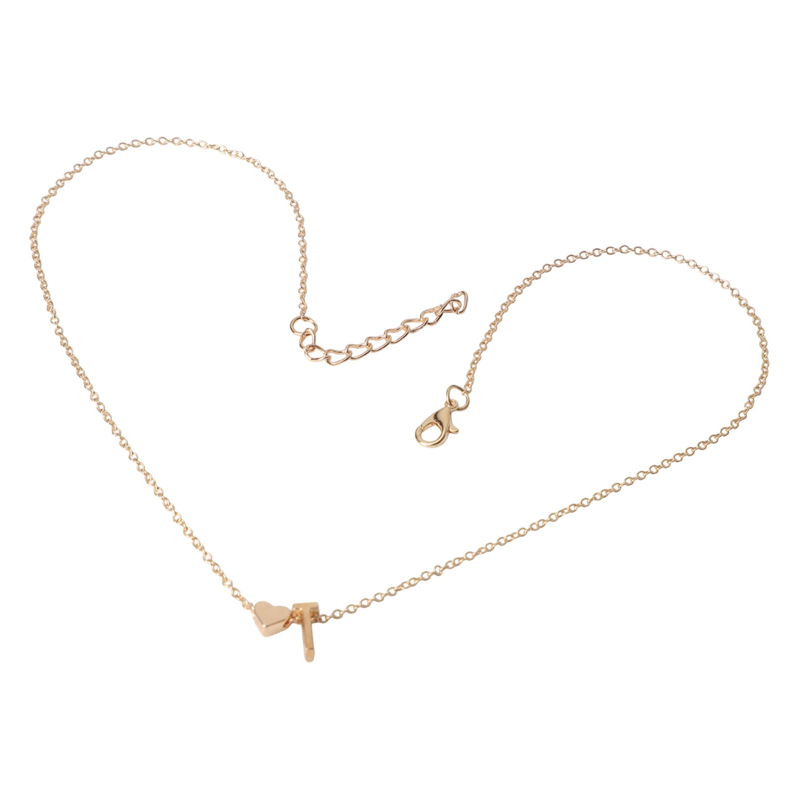 26 Letters in Stainless Steel Necklace Symbolizing Love and Connection - Picture 32 of 38