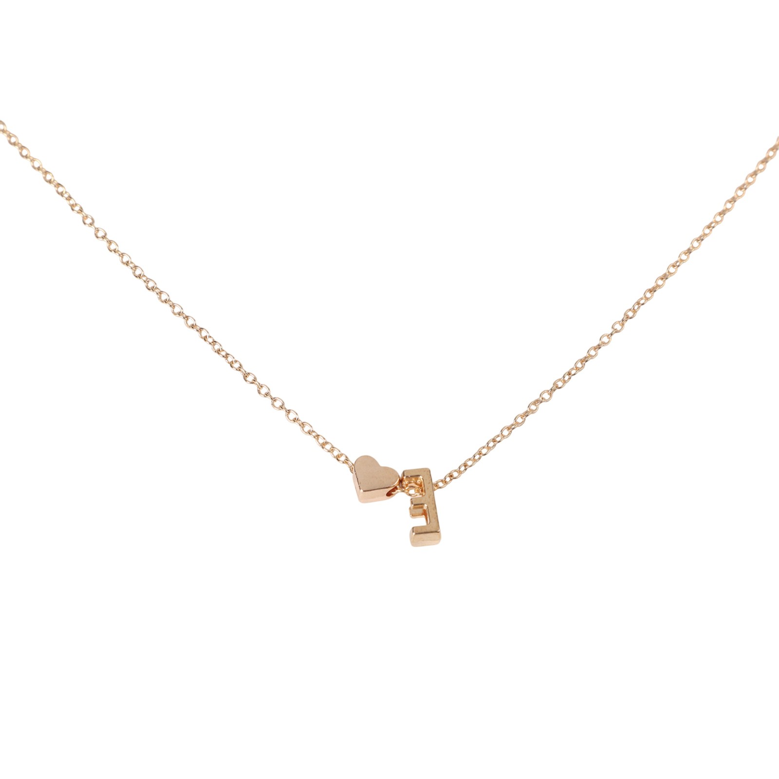26 Letters in Stainless Steel Necklace Symbolizing Love and Connection - Picture 17 of 38