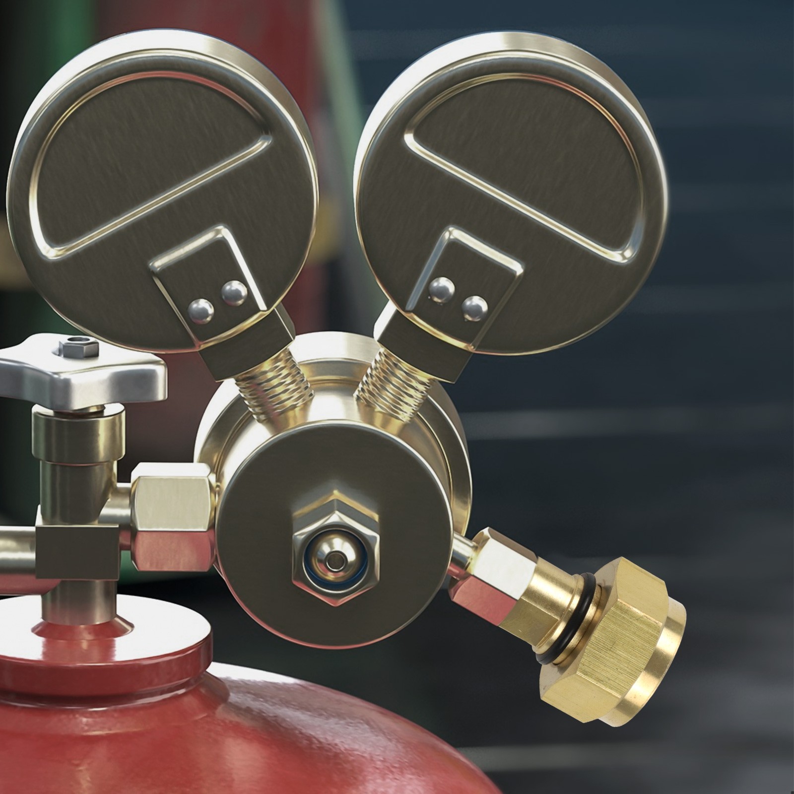 Messing Acetylen Adapter für Zylinder passend für CGA200 CGA300 CGA510 CGA520 - Bild 52 von 69