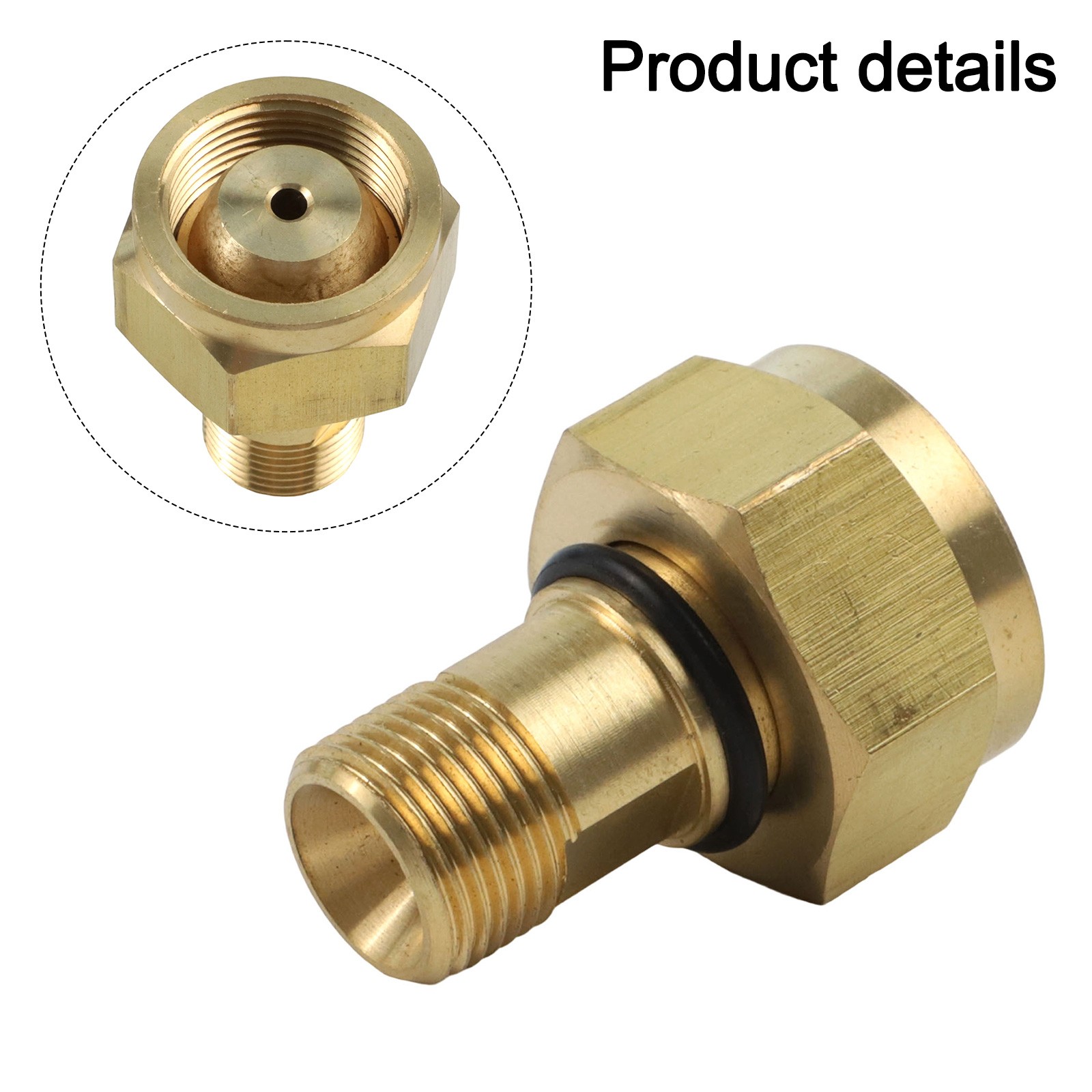 Messing Acetylen Adapter für Zylinder passend für CGA200 CGA300 CGA510 CGA520 - Bild 58 von 69