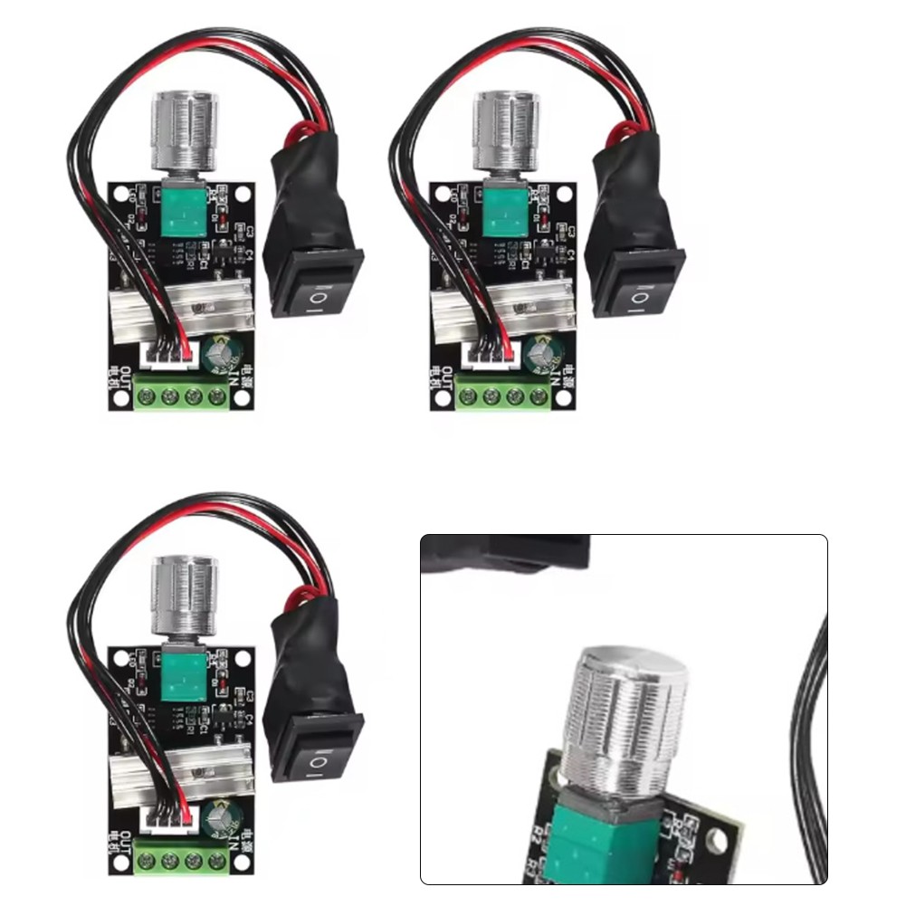 DC Motor Speed Controller 6V 28V 3A Switch for Forward and Reverse Control - Picture 19 of 29