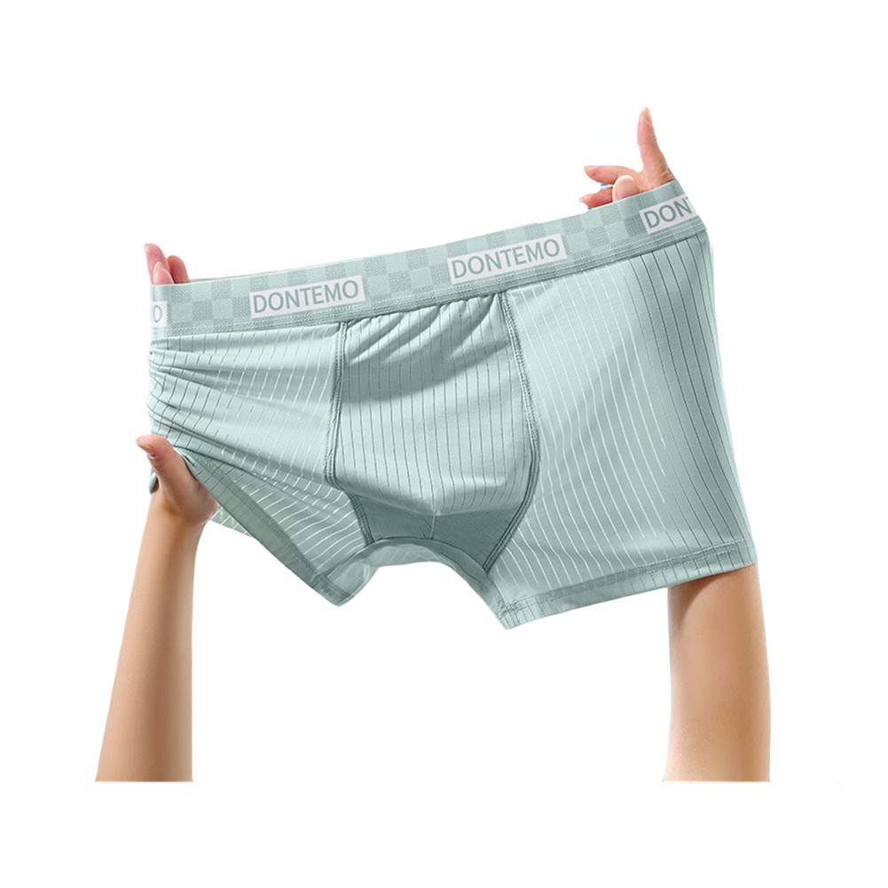 Men's Breathable Ice Silk Mesh Boxer Briefs Trunks Underwear for Comfort - Picture 16 of 32