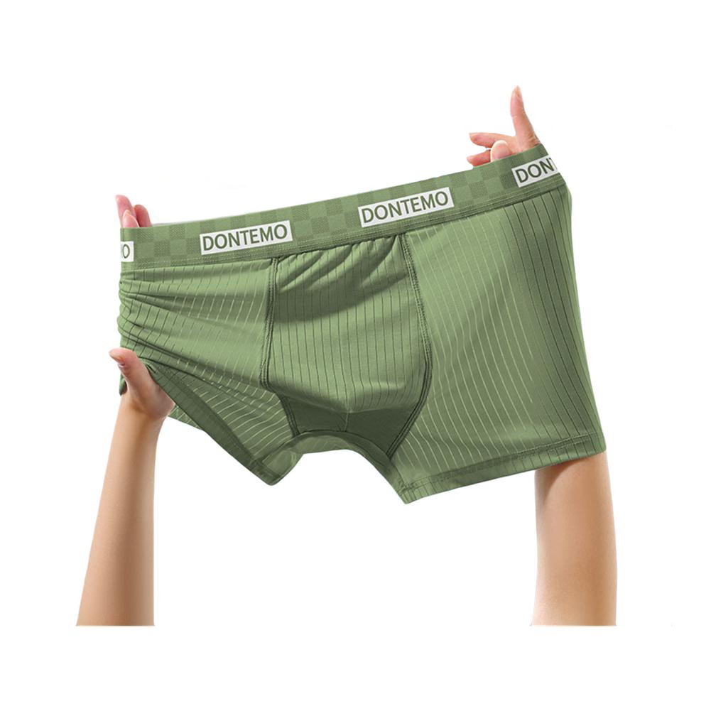 Men's Breathable Ice Silk Mesh Boxer Briefs Trunks Underwear for Comfort - Picture 28 of 32