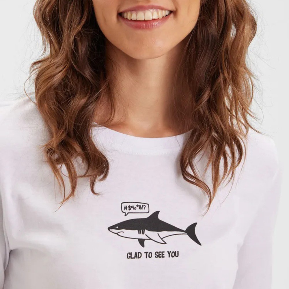 Lightweight Cotton T Shirt with Cartoon Print for Women Casual and Fashion - Picture 25 of 51