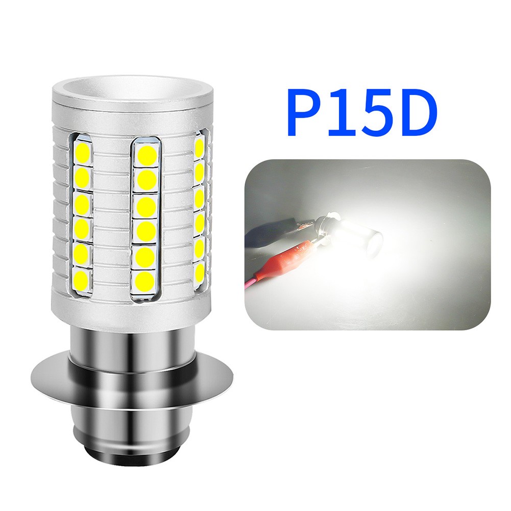 12V LED Motorcycle Headlight Bulb with Aviation Aluminum Alloy Housing - Picture 5 of 7