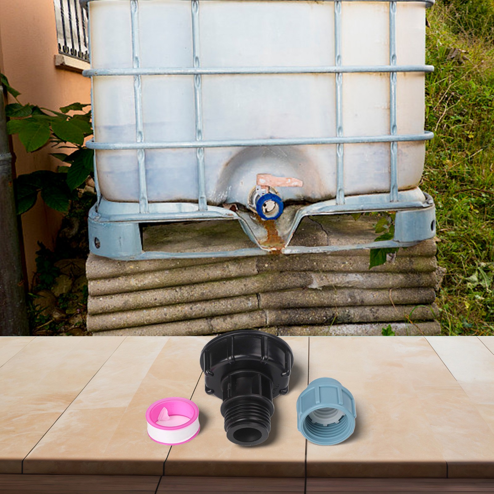 Hose Replacement Made Easy with Reliable Plastic Bucket Connector Options