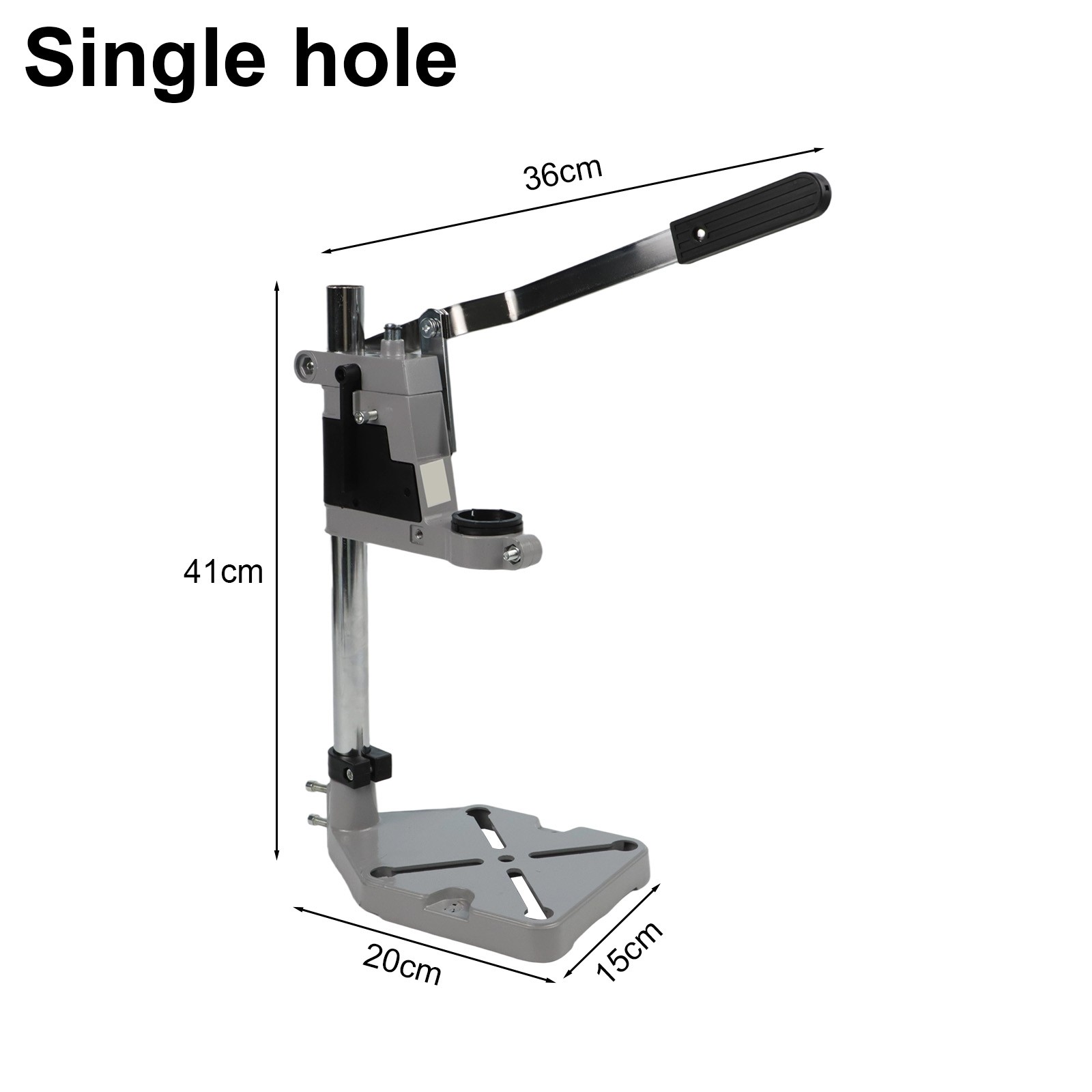 Adjustable Drill Stand for 3842mm Drills with Machine Vice Compatibility