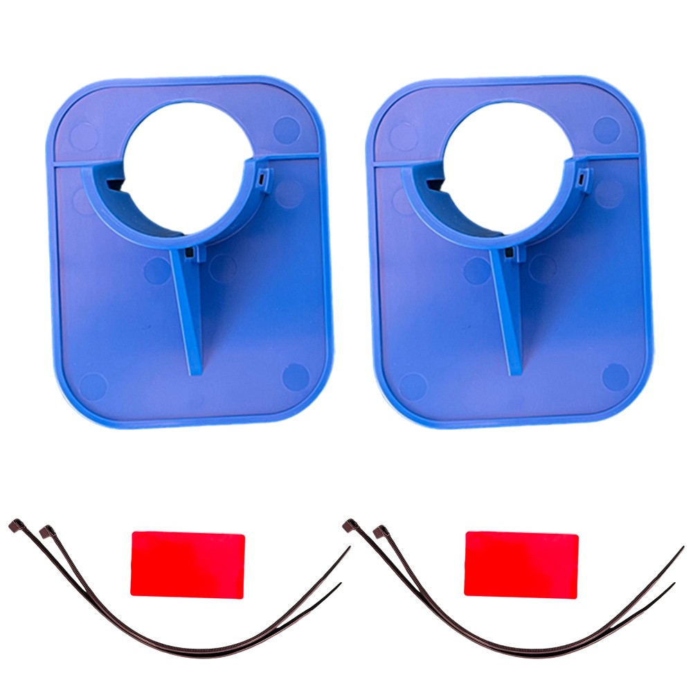 Secure Pool Hose Holders 2 Pack for 26mm to 38mm Hoses with ABS Design
