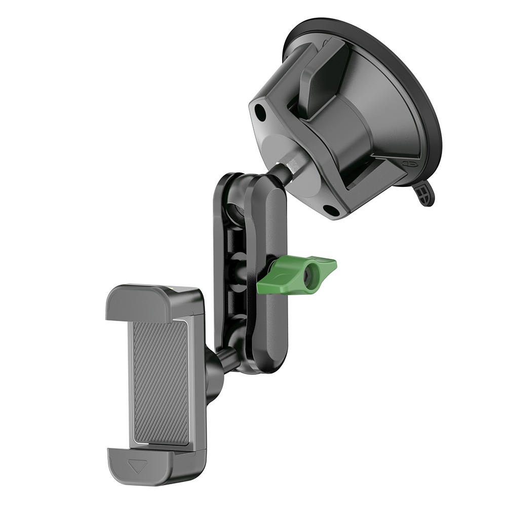 Support Téléphone Voiture avec Ventouse Forte et Angle Réglable 360 Degrés - Photo 14 sur 14
