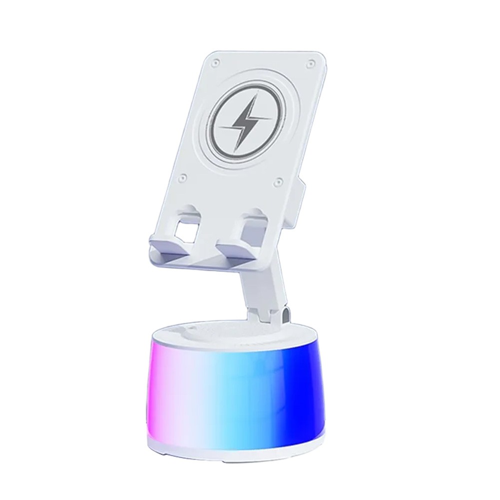 Support téléphone rechargeable avec haut-parleur sans fil et vision réglable - Photo 14 sur 14