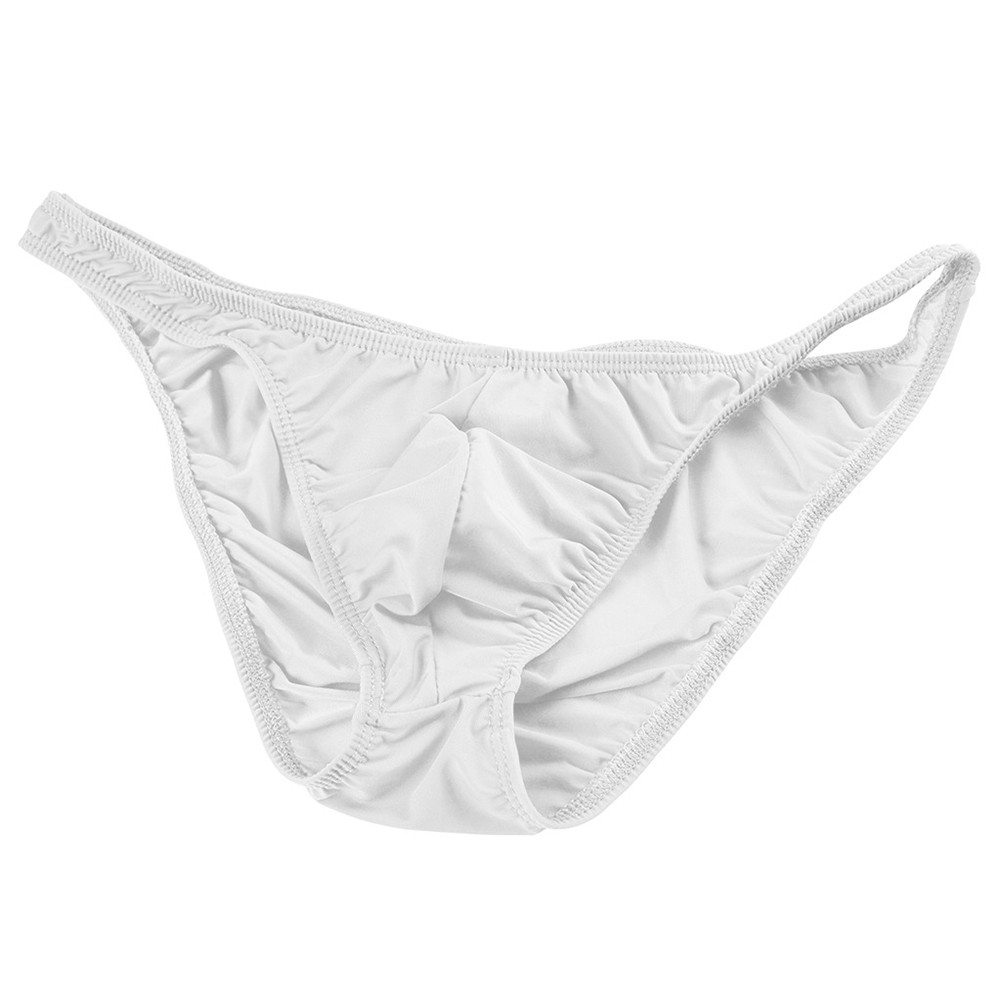 Men's Soft Fabric Low Waist Briefs Solid Underwear With Breathable Pouch - Picture 26 of 44