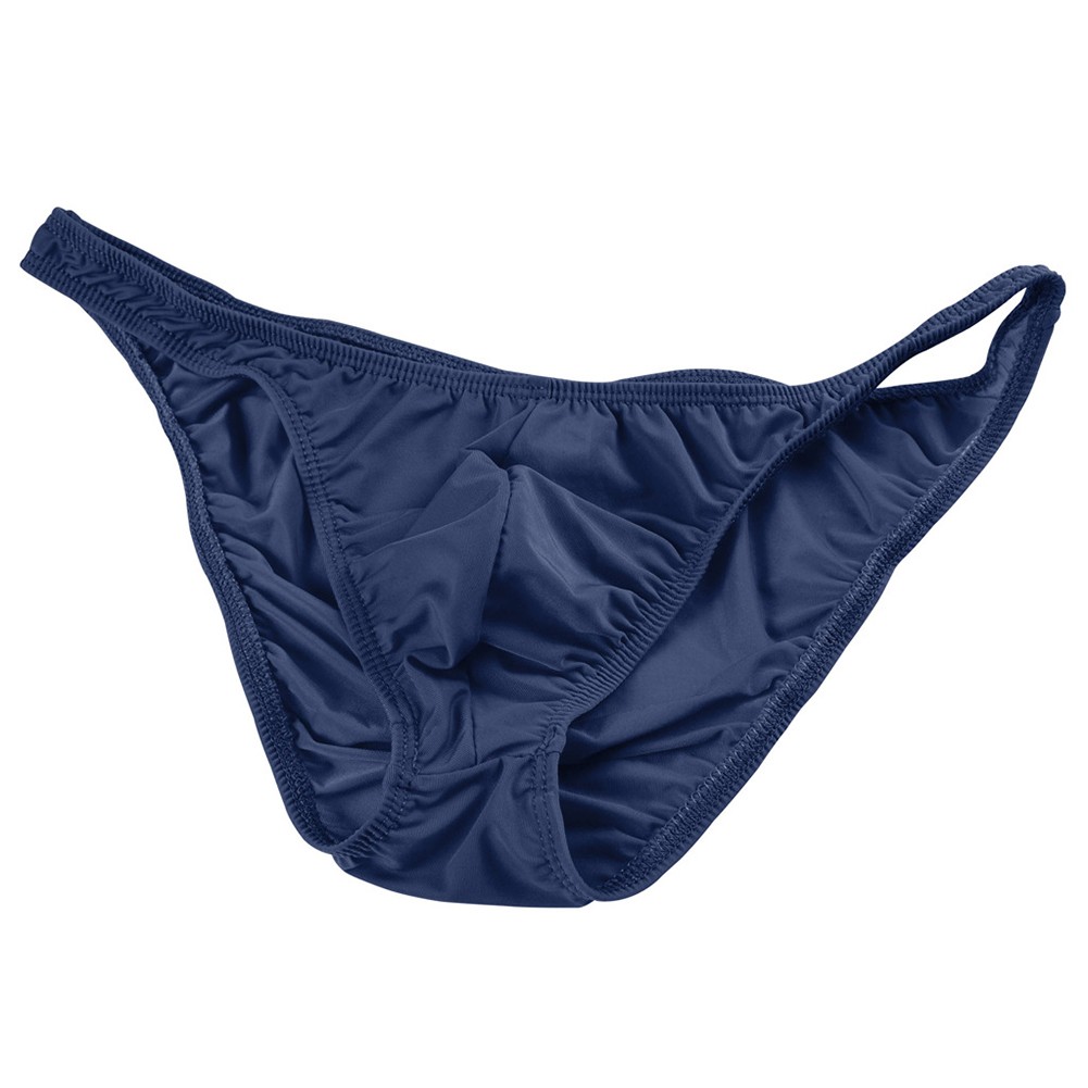 Men's Soft Fabric Low Waist Briefs Solid Underwear With Breathable Pouch - Picture 39 of 44