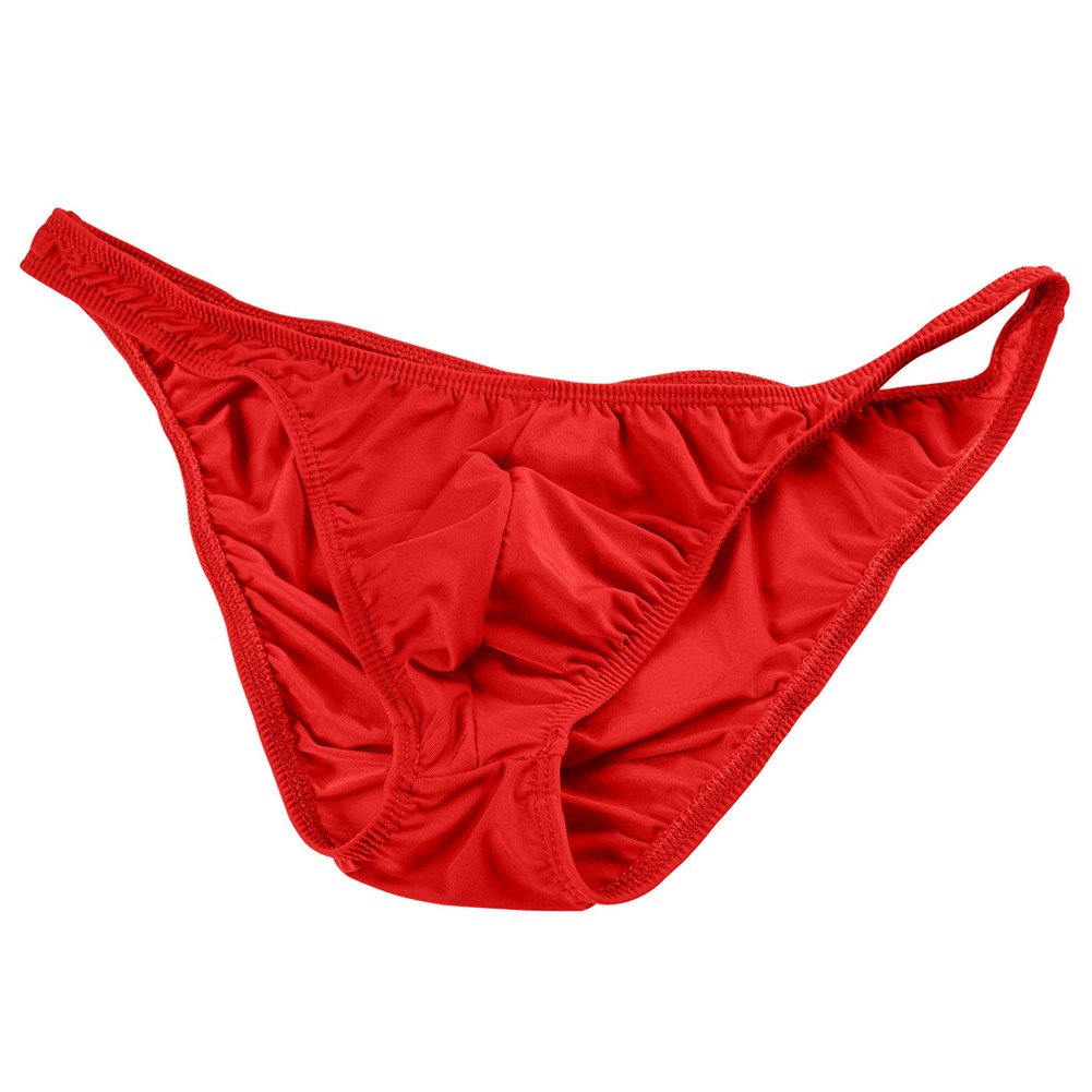 Men's Soft Fabric Low Waist Briefs Solid Underwear With Breathable Pouch - Picture 27 of 44