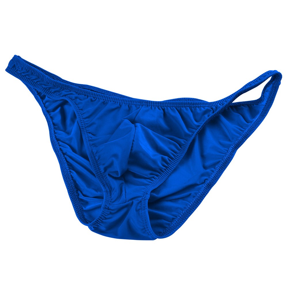 Men's Soft Fabric Low Waist Briefs Solid Underwear With Breathable Pouch - Picture 37 of 44