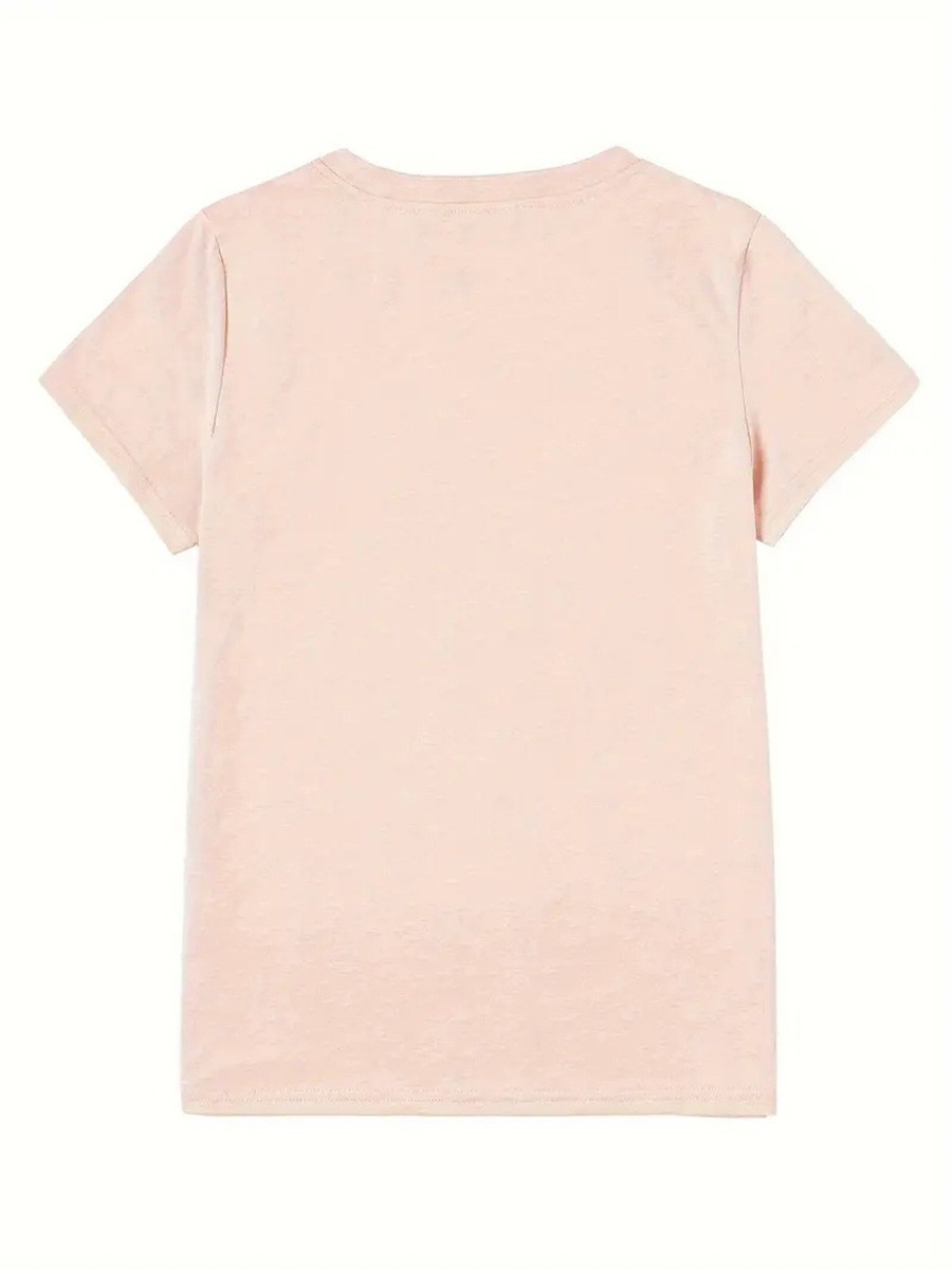 Floral Print Round Neck T Shirt for Women Perfect for Casual Occasions - Picture 27 of 41