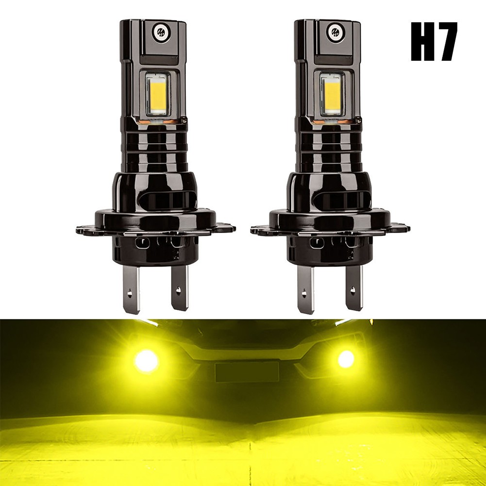 6000K LED Headlight Wireless Fog Light H4 H7 for Trucks SUVs Motorcycles - Picture 7 of 9