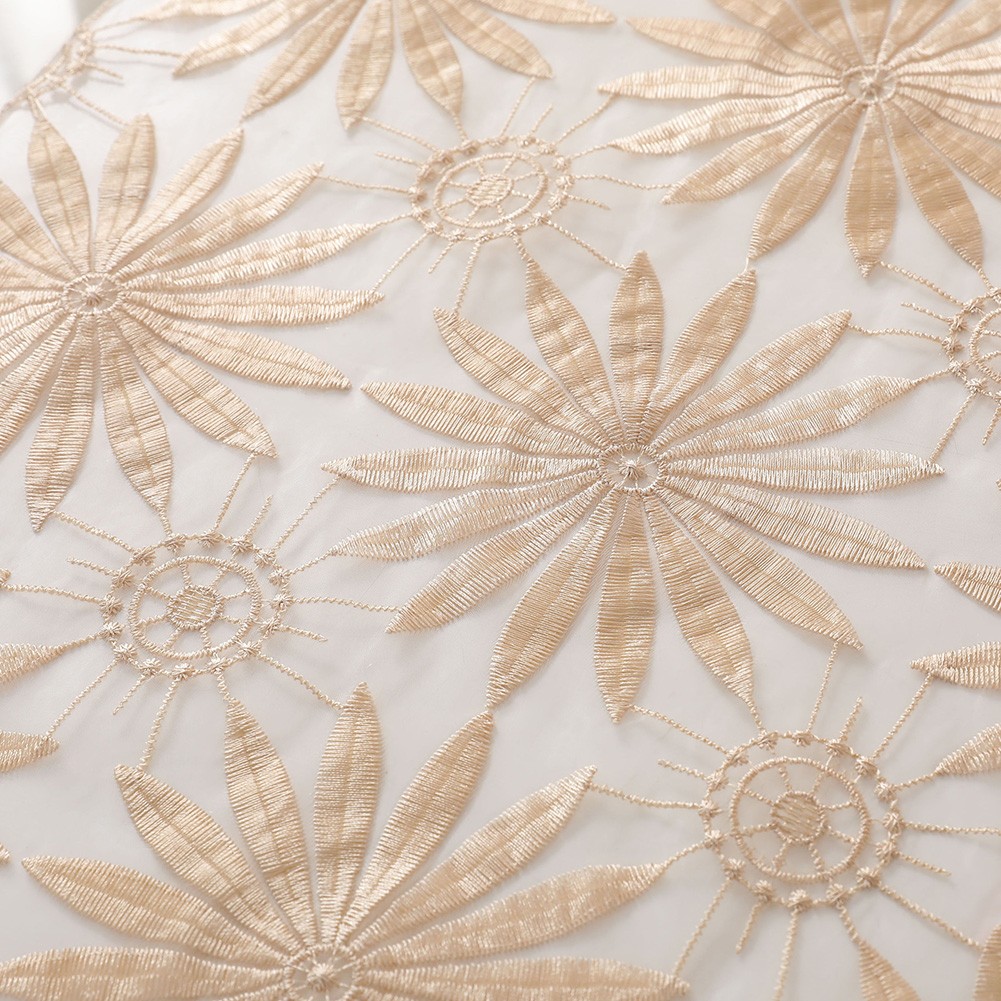 Beautiful Floral Embroidery Lace Tablecloth for Dining and Entertaining - Picture 16 of 24