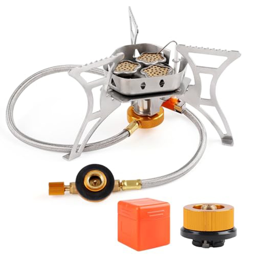 For Picnicking Outdoor Cooking Burner Windproof Gas Burner Nature Cooking
