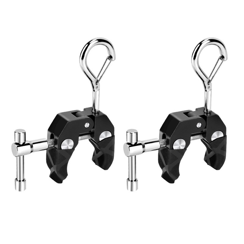 MultiPurpose Aluminum Alloy Crab Clamps for Outdoor Activities Set of for 2