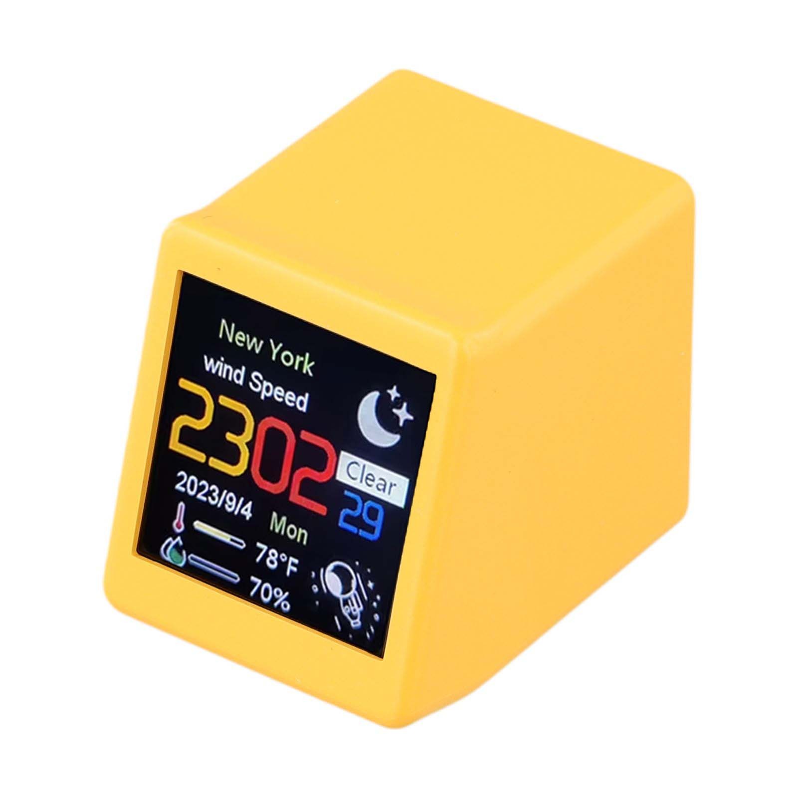 Multi Functional WiFi Weather Clock with Electronic Photo Album Feature