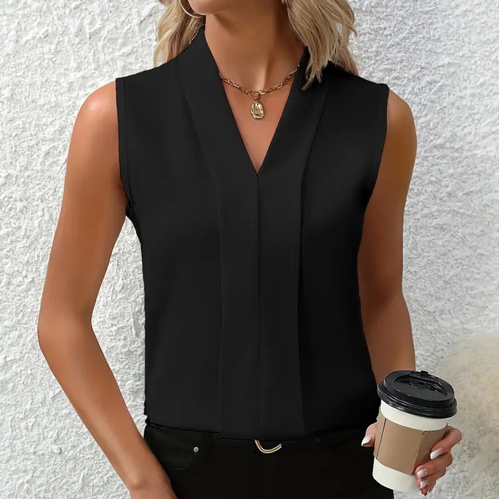 Light and Breathable V Neck Vest for Women Ideal for Spring and Summer Outings - Picture 55 of 84