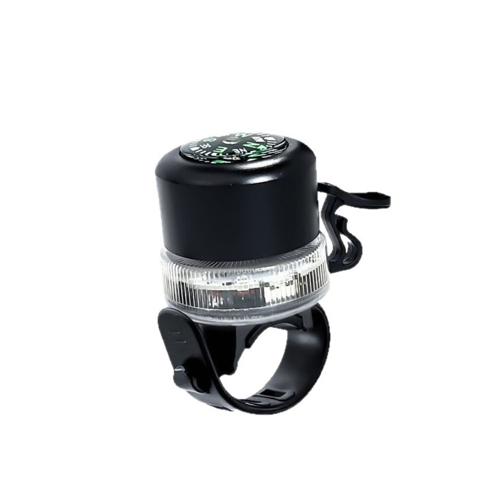 Cloche de vélo légère colorée avec USB rechargeable et boussole pour enfant - Photo 14/17