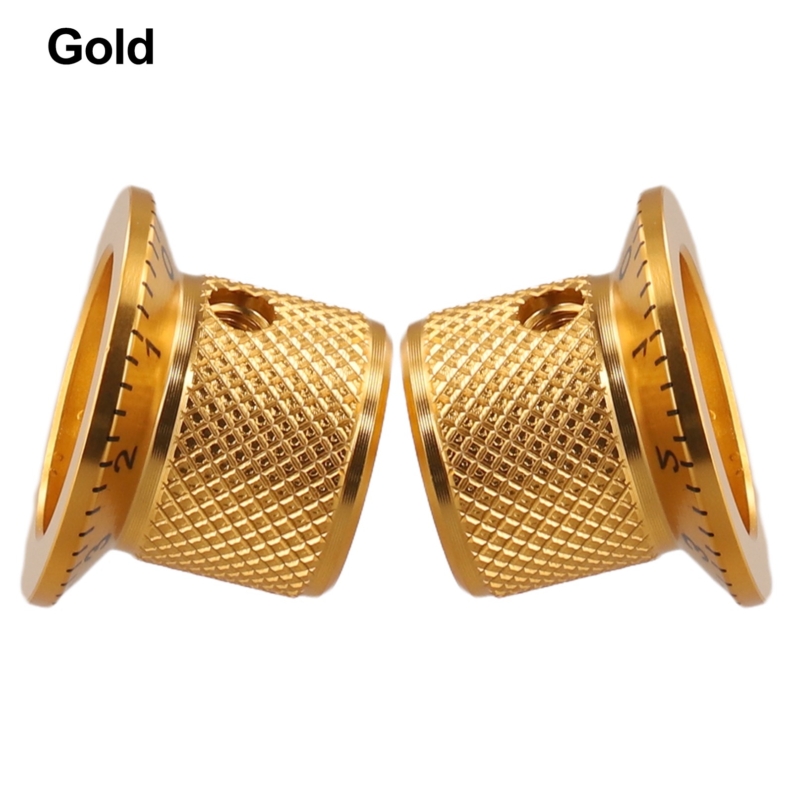 Jeu de deux boutons de commande potentiomètre en aluminium pour mise à niveau - Picture 31 of 34