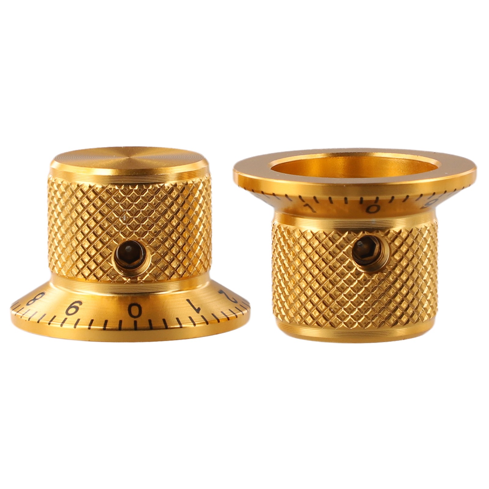 Jeu de deux boutons de commande potentiomètre en aluminium pour mise à niveau - Picture 33 of 34