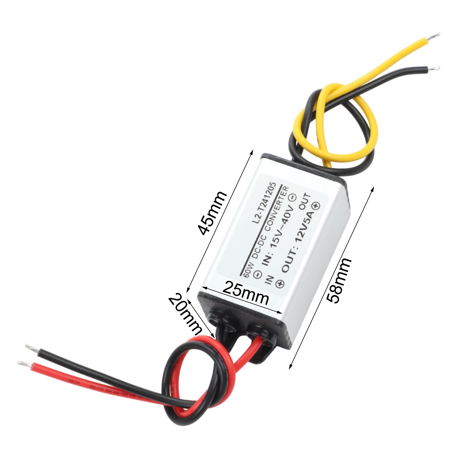 Simplified Installation DCDC Power Supply Unit for Electronics Projects