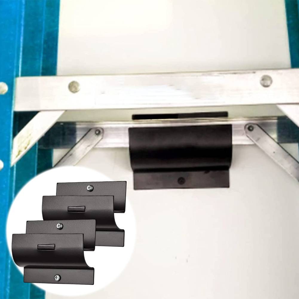 HEAVY DUTY WALL MOUNT LADDER HANGER STORAGE RACK FOR LADDERS AND WHEELBARROWS - Picture 19 of 24