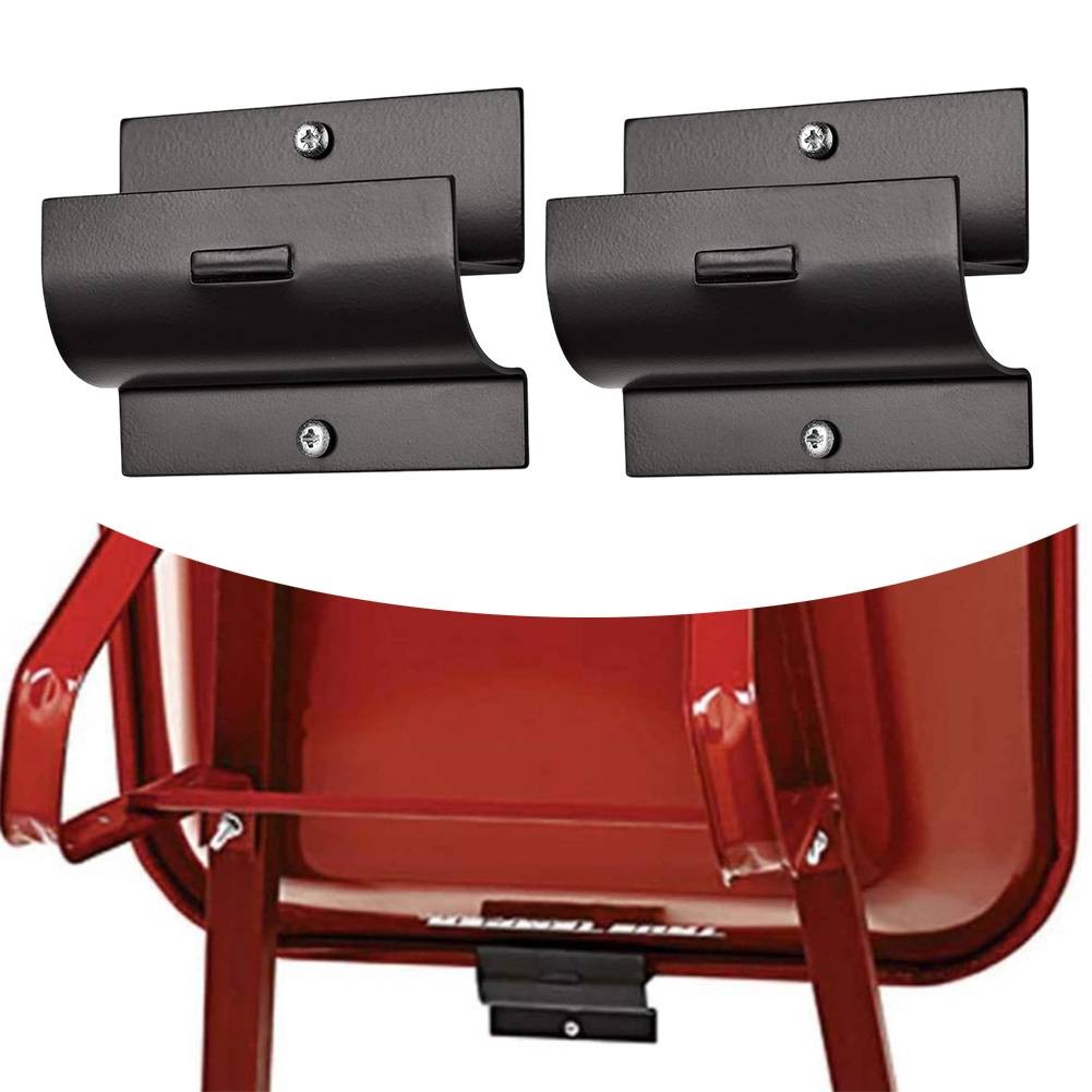 HEAVY DUTY WALL MOUNT LADDER HANGER STORAGE RACK FOR LADDERS AND WHEELBARROWS - Picture 18 of 24