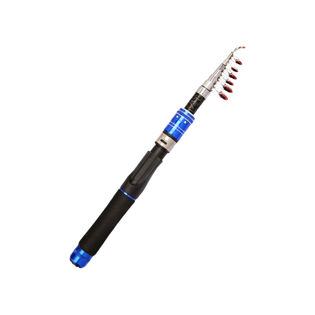 Compact Fishing Rod 38cm Ideal for Travel with Multiple Lengths and Colors