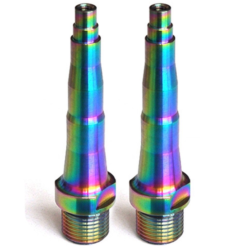 Ultralight Pedal Spindle TC4 Alloy Spindle Long for service Life For SpeedPlay