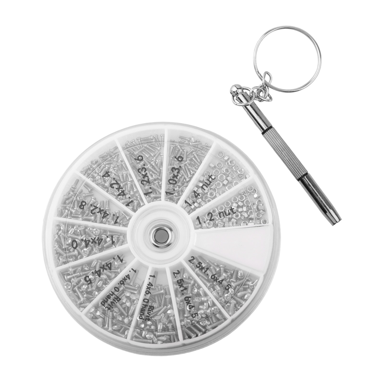 Kit De Réparation Pour Lunettes Et Montres - 600 Petites Pièces - Neuf (Origine Chine)