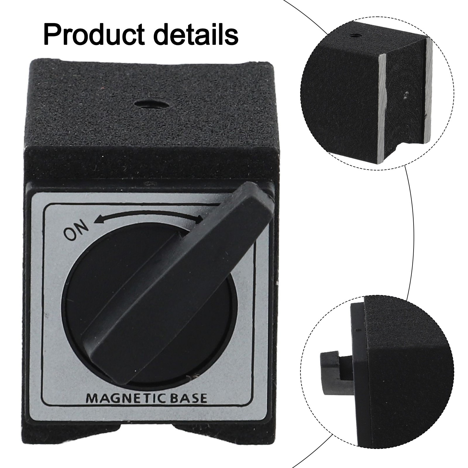For Micrometers Magnetic Base M5 Screw Hole Plastic Material Wire Cutting Arms