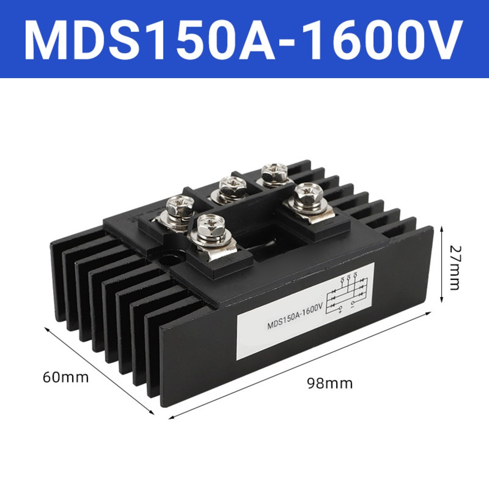 MDS100A150A Diode Bridge Rectifier for Power Systems with 1600V Capability - Picture 21 of 22