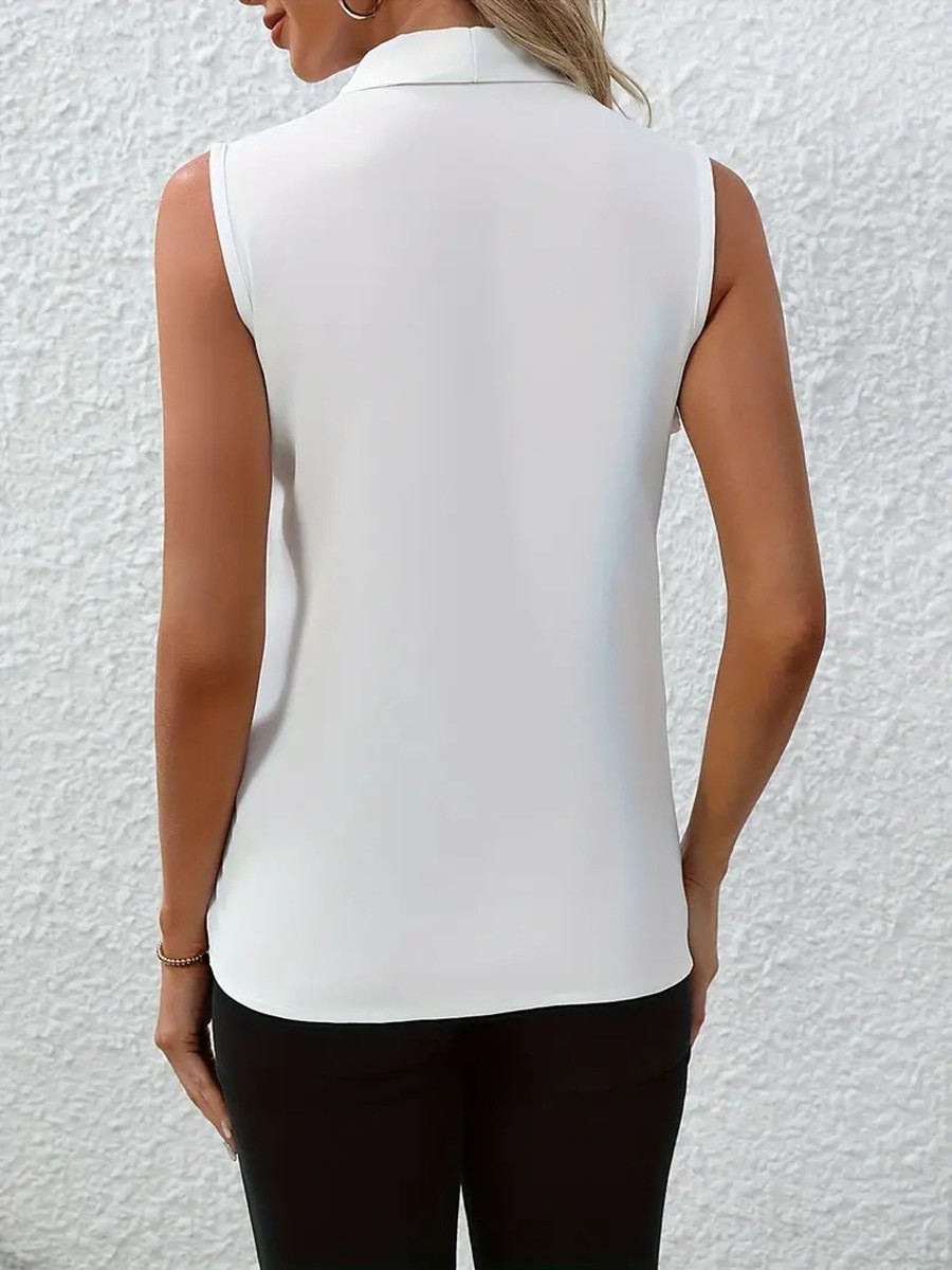 Light and Breathable V Neck Vest for Women Ideal for Spring and Summer Outings - Picture 37 of 84