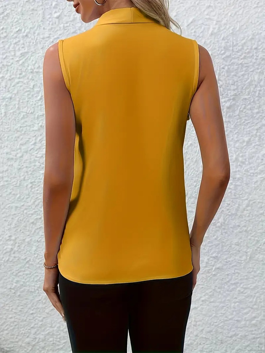 Light and Breathable V Neck Vest for Women Ideal for Spring and Summer Outings - Picture 33 of 84