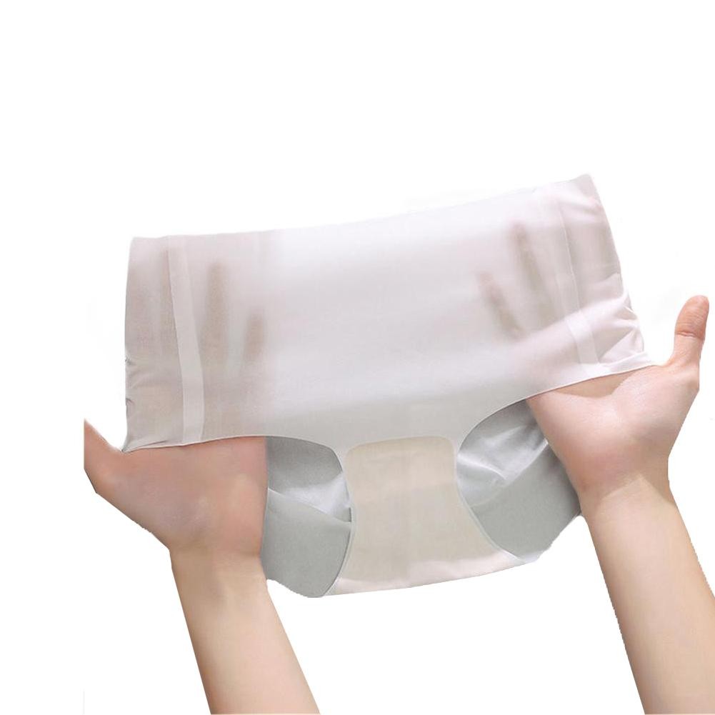 Seamless Ice Silk Women’s Underwear Quick Drying Breathable Triangle Design