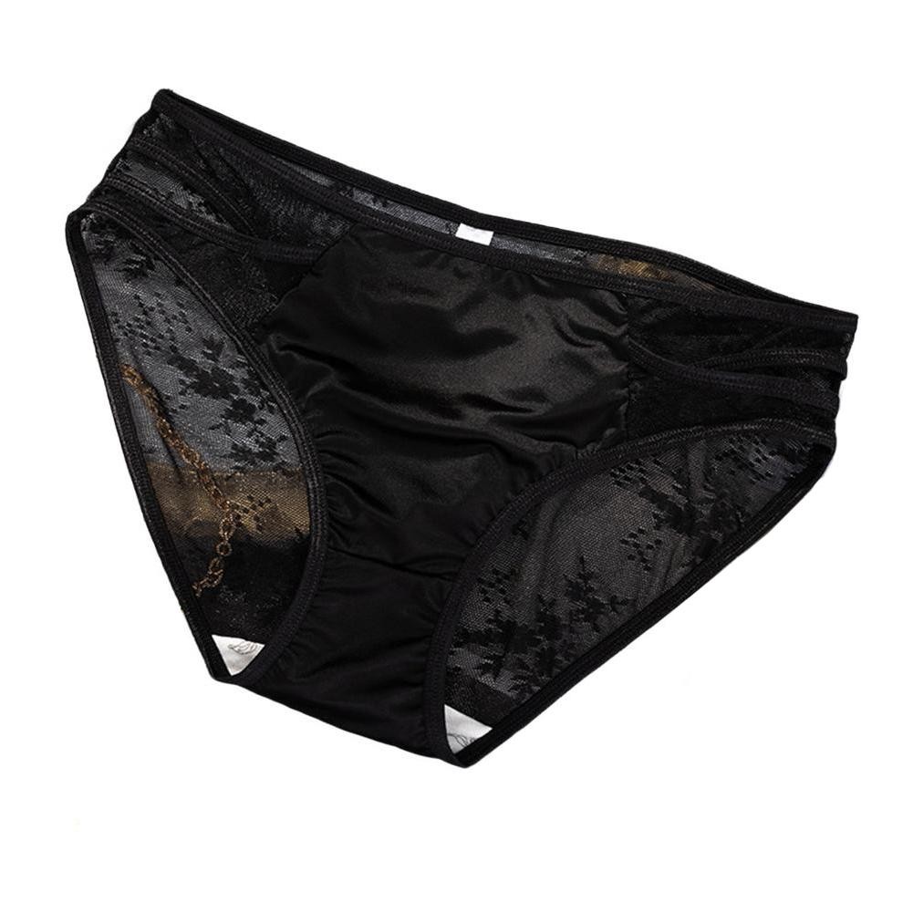 Stylish Women’s Plus Size Triangle Pants in Lace Satin for Everyday Wear