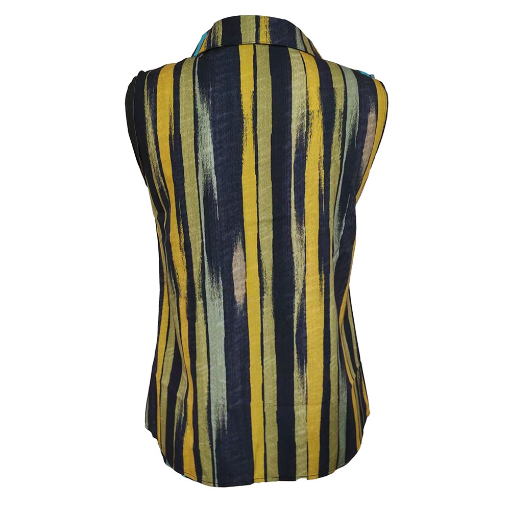 Trendy Women's Printed Button Cardigan Casual Vest for Spring and Summer Wear - Picture 32 of 84