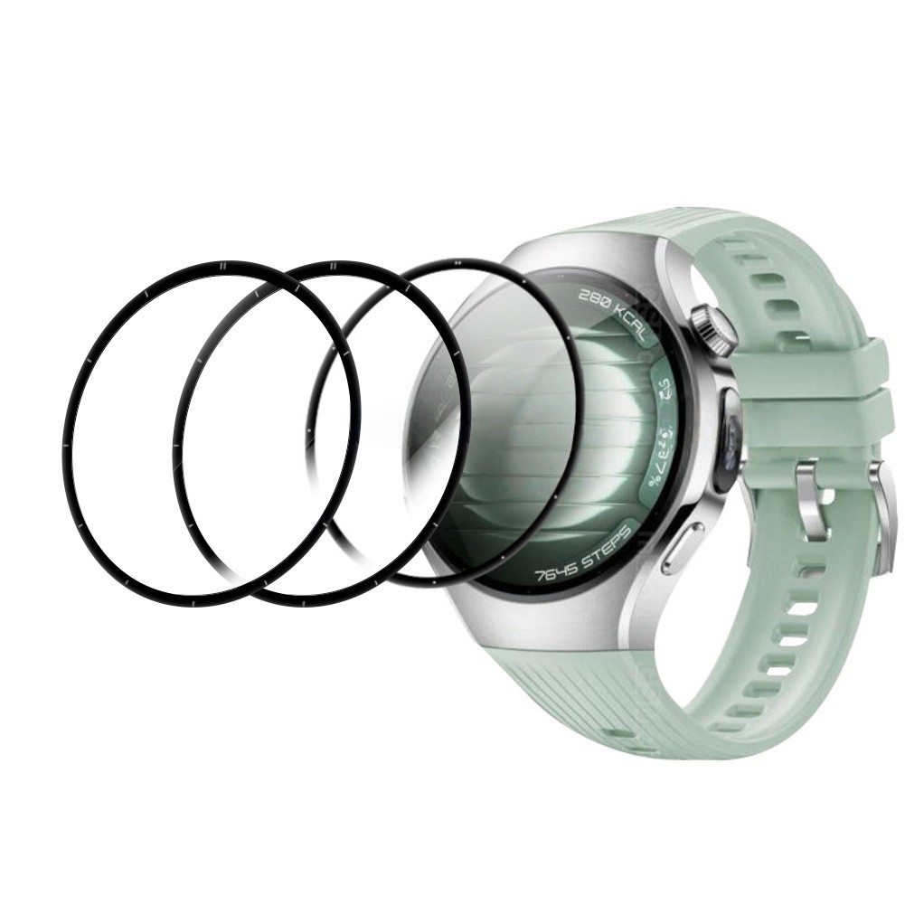 Folia wyświetlacza do Huawei Watch 5 Solidna ochrona przed zarysowaniami o przezroczystym wyglądzie - Zdjęcie 14 z 14