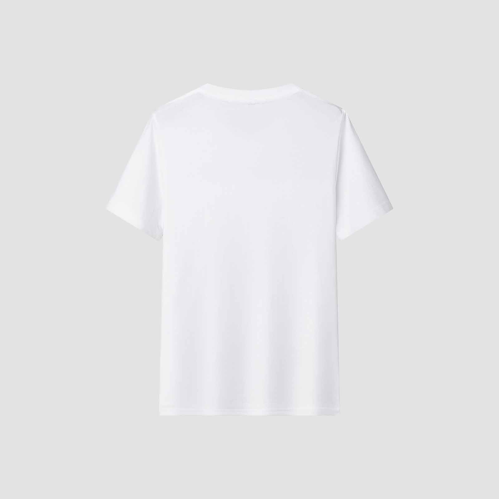 Short Sleeve Blouse Gradient Wash Tee Brand New Item Regular Clothing Length - Picture 16 of 22