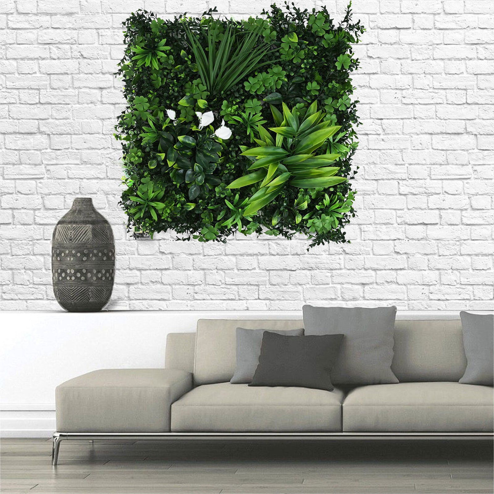 Easy Installation Reboundable Artificial Plant Wall Panels Indoor Outdoor - Picture 34 of 53