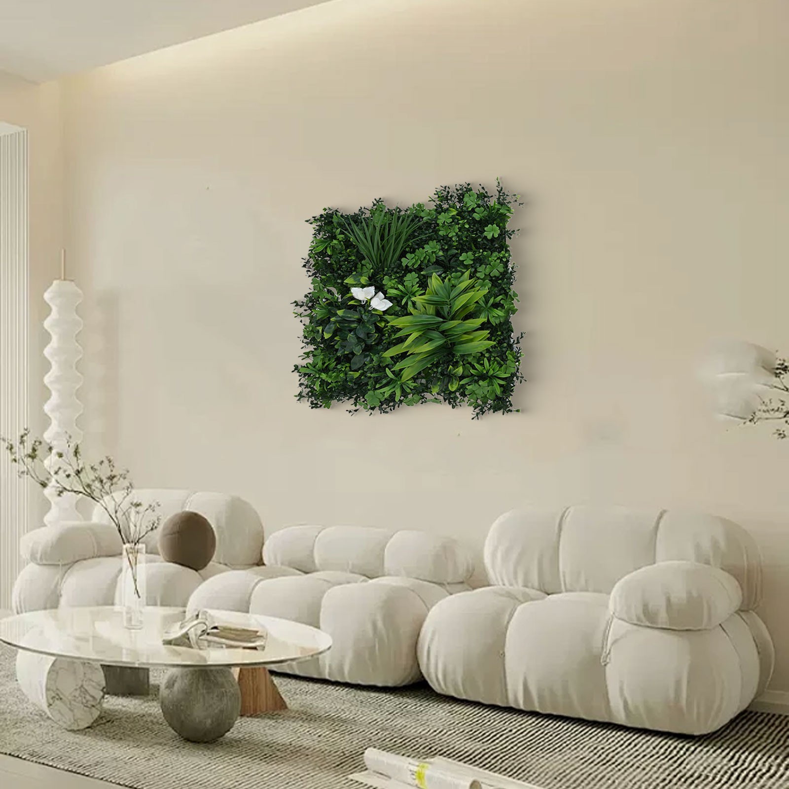 Easy Installation Reboundable Artificial Plant Wall Panels Indoor Outdoor - Picture 31 of 53
