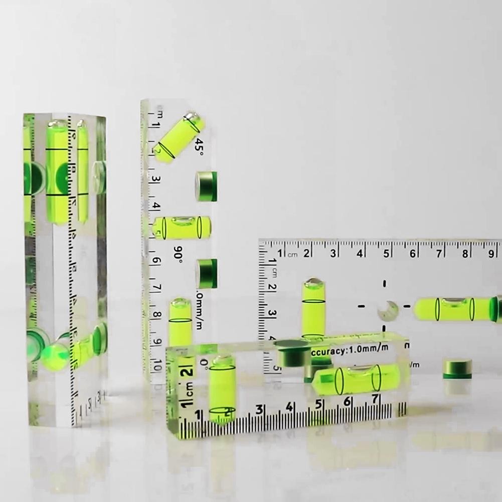 Transparent Mini Level Ruler for Accurate 45 Degree and Vertical Measuring - Picture 20 of 25
