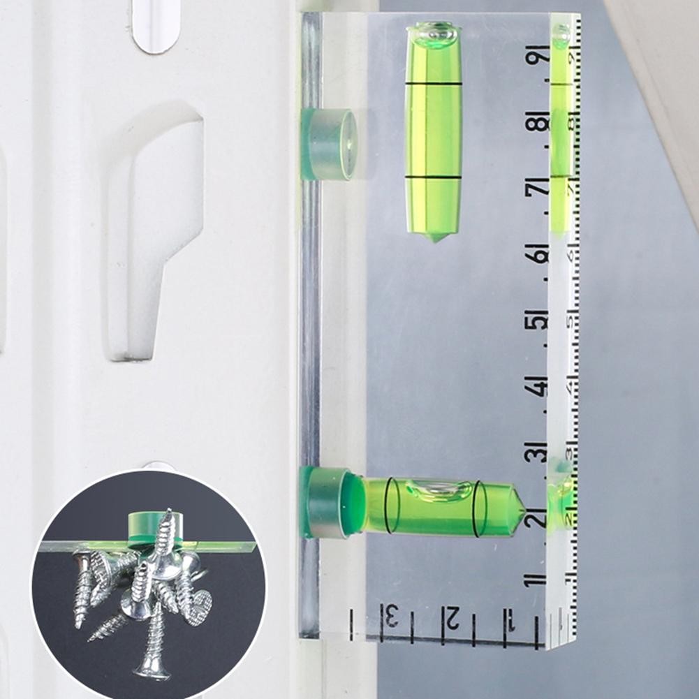 Transparent Mini Level Ruler for Accurate 45 Degree and Vertical Measuring - Picture 14 of 25