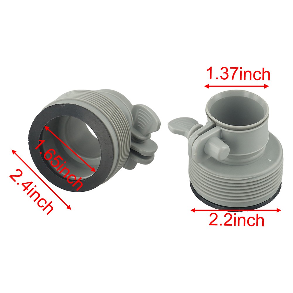 Complete Replacement Kit Hose Adapter & Plunger Valve for Above Ground Pools