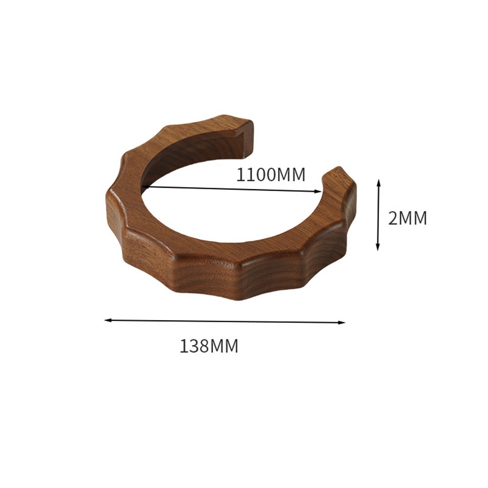 Coffee Machine Wood Decor for 3145 Brew Head & 3006 Steam Knob, Anti scald